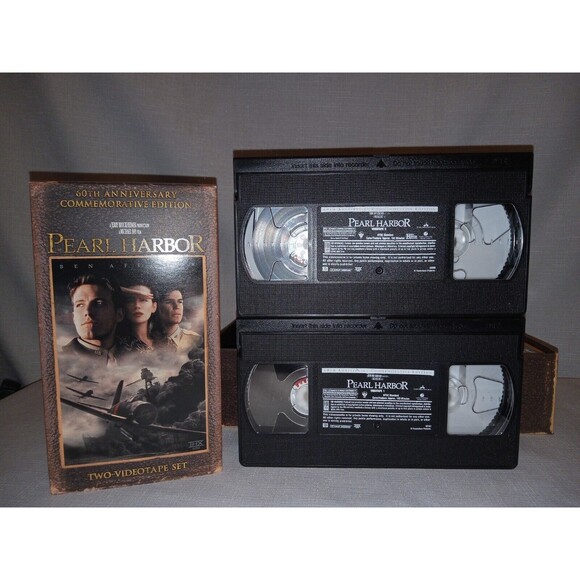 60th Anniversary Pearl Harbor Commemorative VHS Gift Set National Geographic - Picture 8 of 9